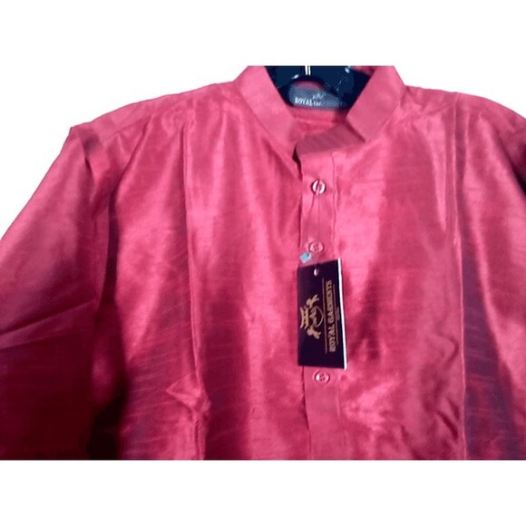 MAG Royal Garments India Kurta Red Size 38 w/ Tag MSRP 4,500.00 RS - Picture 4 of 4